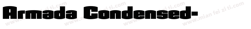 Armada Condensed字体转换